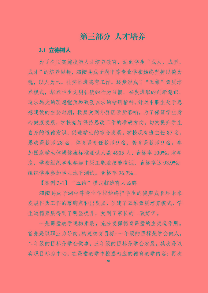 泗陽縣成子湖中等專業(yè)學校質量報告（2024年度）