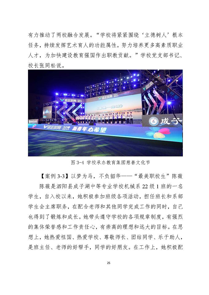 泗陽縣成子湖中等專業(yè)學校質量報告（2024年度）