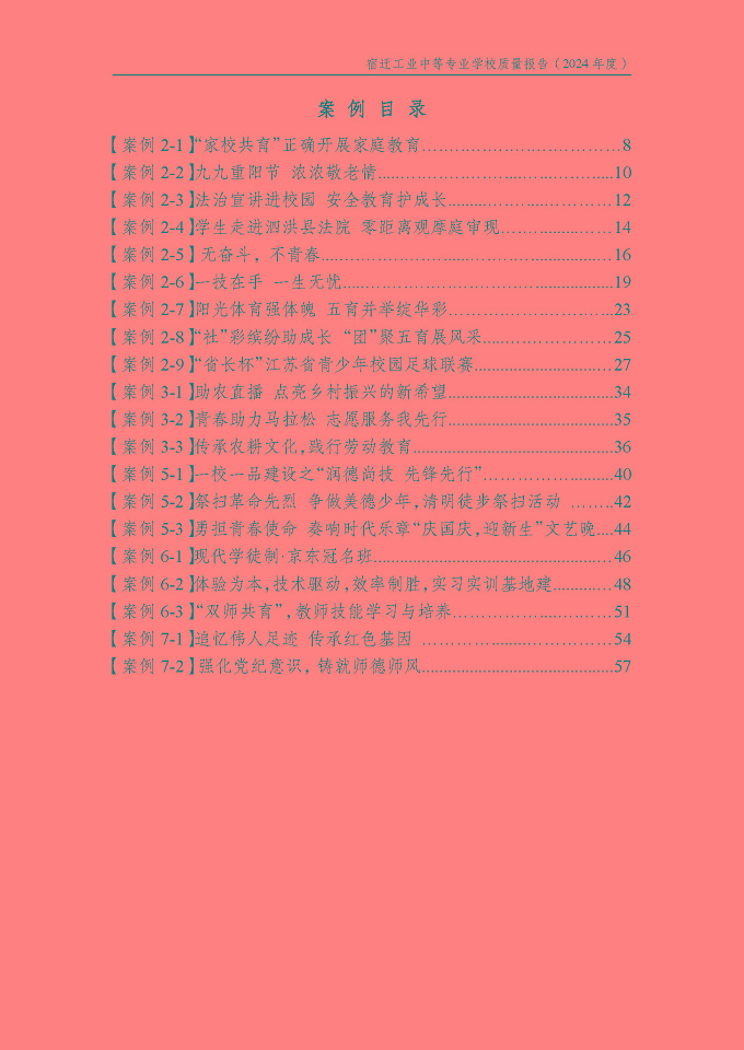 宿遷工業(yè)中等專(zhuān)業(yè)學(xué)校質(zhì)量報(bào)告（2024年度）