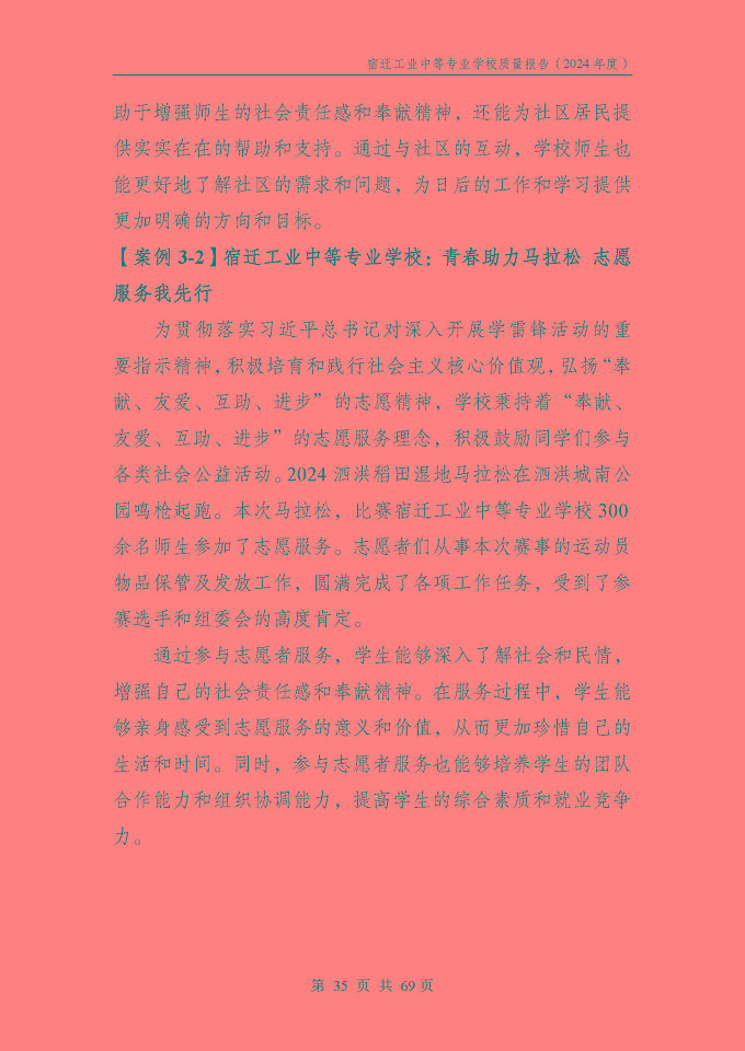 宿遷工業(yè)中等專(zhuān)業(yè)學(xué)校質(zhì)量報(bào)告（2024年度）