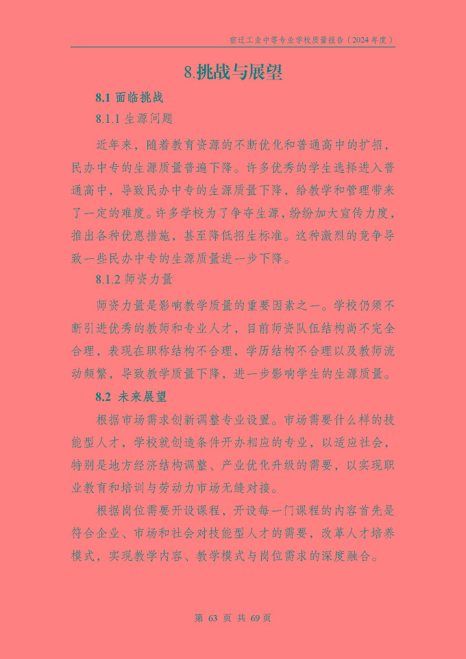 宿遷工業(yè)中等專(zhuān)業(yè)學(xué)校質(zhì)量報(bào)告（2024年度）