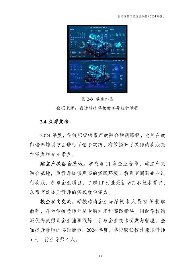 宿遷科技學(xué)校質(zhì)量報告（2024年度）