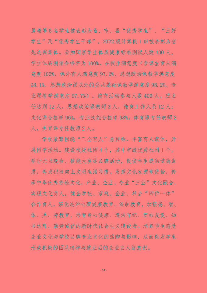 宿遷傳智互聯(lián)網(wǎng)中等職業(yè)技術(shù)學(xué)校質(zhì)量報(bào)告（2024年度）