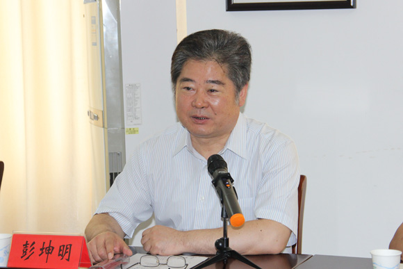 省開放大學(xué)黨委書記彭坤明蒞臨宿遷開放大學(xué)調(diào)研走訪