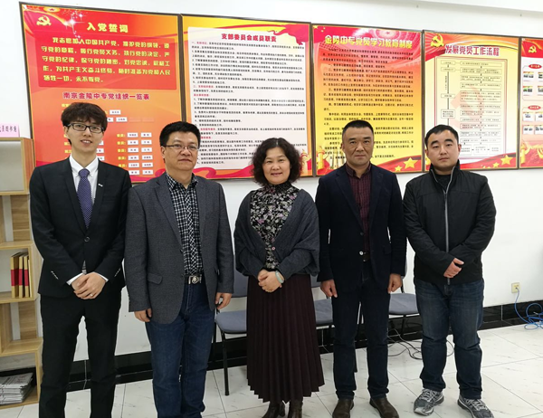 淮海技師學(xué)院赴南京金陵中等專業(yè)學(xué)校考察交流