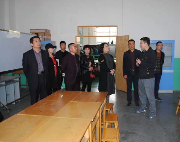淮海技師學(xué)院赴新余司法警官學(xué)校濰坊分?？疾烨⒄労献鬓k學(xué)事宜