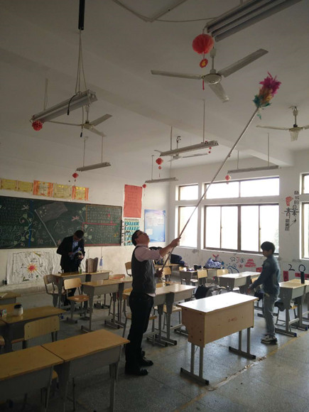 宿遷經(jīng)貿(mào)高職為省學(xué)業(yè)水平測試營造和諧環(huán)境