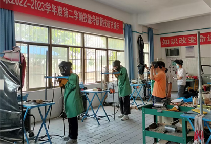 以“技能點考”為抓手，全面提升技能水平——宿遷經(jīng)貿(mào)高職開展學(xué)期技能點考活動