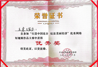 宿遷經(jīng)貿(mào)高職作品獲第十屆沭陽(yáng)花木節(jié)優(yōu)秀抖音短視頻大賽優(yōu)秀獎(jiǎng)