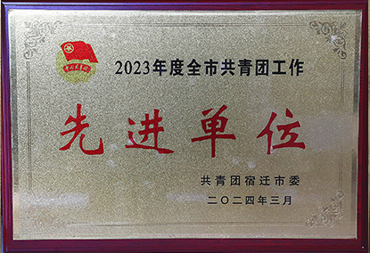 宿遷經(jīng)貿高職喜獲2023年度共青團工作多項榮譽
