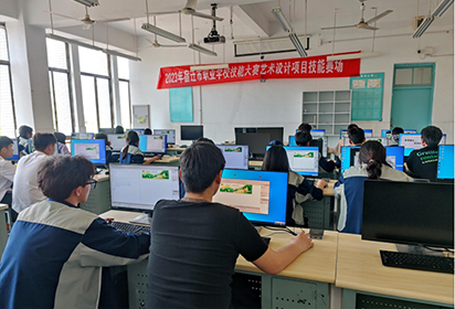 宿遷經(jīng)貿(mào)高職組織開展2023-2024學年第二學期期中技能考核