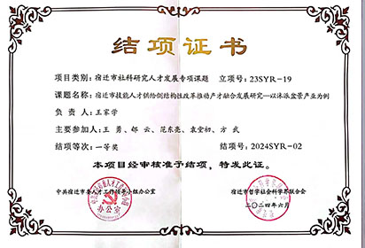 宿遷經貿高職：沭派盆景產學研團隊助力沭陽花協獲“4A級社會組織”稱號