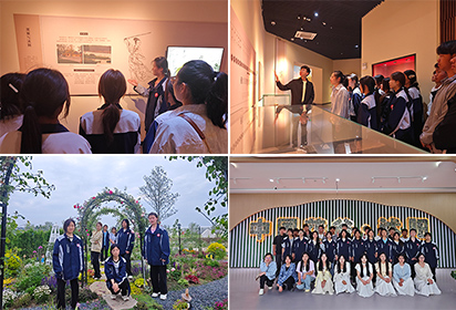 職教活動(dòng)周|宿遷經(jīng)貿(mào)高職旅游管理專業(yè)開展花鄉(xiāng)文化研學(xué)活動(dòng)
