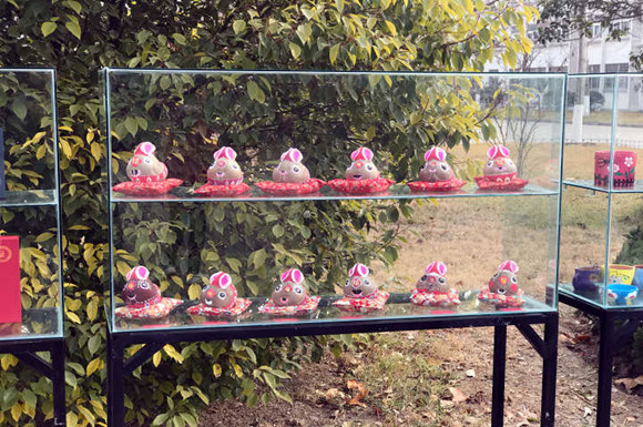 宿城中專舉辦泥塑創(chuàng)新作品展