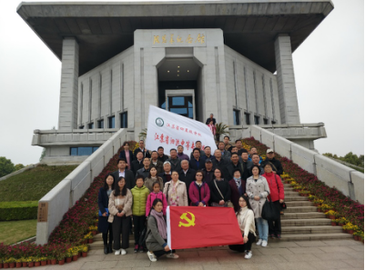 泗洪中專組織黨員赴淮安開展紅色之旅黨員教育活動