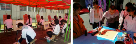 泗洪中專藝術(shù)專業(yè)圓滿完成職教活動周匯報展演