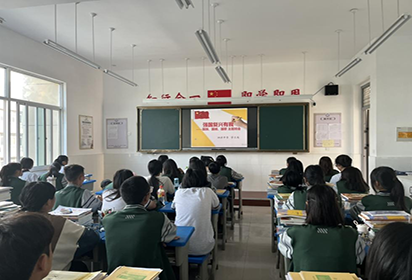 泗洪中專職教活動周系列宣傳4——泗洪中專開展“技能成才 強國有我”主題教育活動