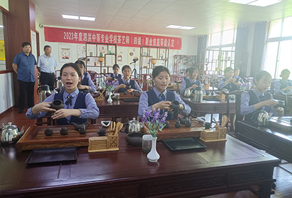 泗洪中專(zhuān)職教活動(dòng)周系列宣傳稿件12  泗洪中專(zhuān)順利舉行2023年職業(yè)技能等級(jí)認(rèn)定考試