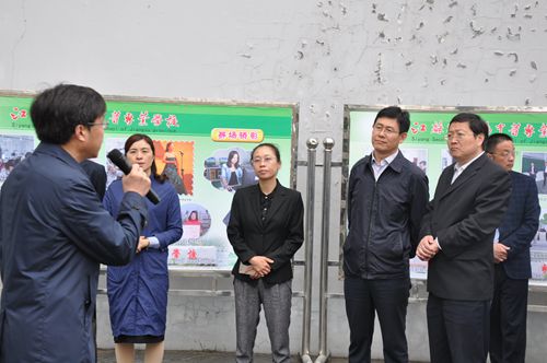 市職教觀摩團(tuán)到泗陽(yáng)中專觀摩