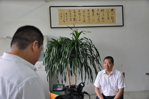 宿遷教育在線到泗陽(yáng)中專開展招生專訪