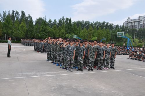泗陽中專圓滿完成2017級新生軍訓工作