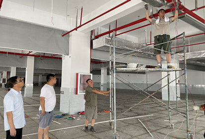 泗陽中專紀(jì)委開展基建工程項(xiàng)目監(jiān)督檢查