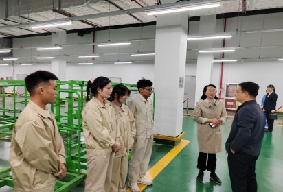 結(jié)對共建  惠企為民 ——江蘇聯(lián)院黨委副書記李愛芬蒞泗開展“惠企為民”活動