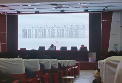 成功始于當下 現在就是決戰(zhàn)--泗陽中專機電工程系學測分析會暨考前動員大會