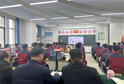 江蘇聯(lián)合職業(yè)技術學院泗陽中專辦學點 接受省五年制高職辦學單位人才培養(yǎng)工作水平評估現(xiàn)場考察