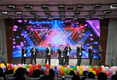 攜手奮進 共譜華章——泗陽中專舉辦2024年第二屆教職工新年年會