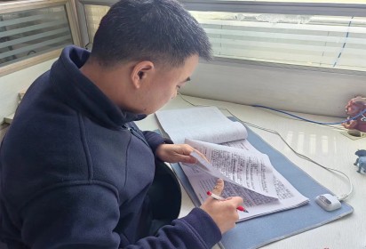 泗陽中專高考一部舉行2024年春季學期第一次月考