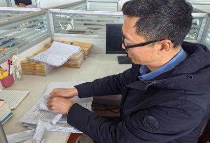泗陽中專高考一部舉行2024年春季學期第一次月考
