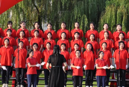 歌聲與夢想同行 向祖國75華誕獻禮 ——泗陽中專舉辦2024年迎國慶主題合唱比賽