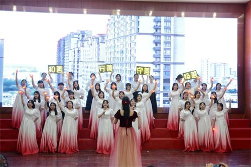 沭陽(yáng)中專舉行《善是一座城》大合唱比賽決賽