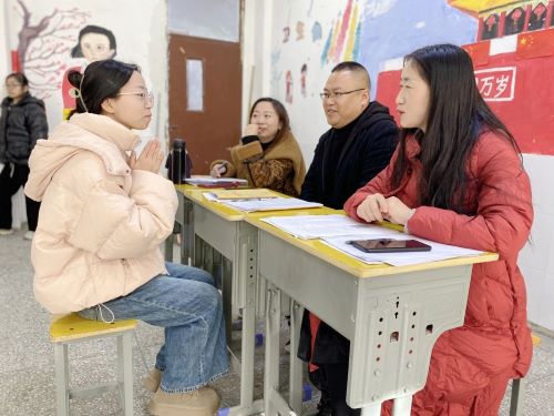 沭陽中專舉行新教師匯報課展示活動