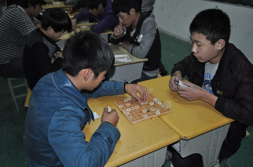 宿豫中等專業(yè)學校舉辦“慶新年”象棋比賽