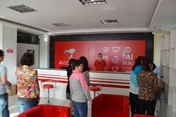 宿遷開放大學(xué)全體教職工觀摩學(xué)校建設(shè)發(fā)展新成就