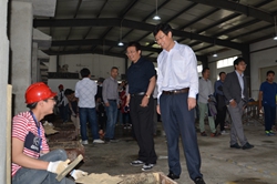 宿遷開放大學(xué)全體教職工觀摩學(xué)校建設(shè)發(fā)展新成就